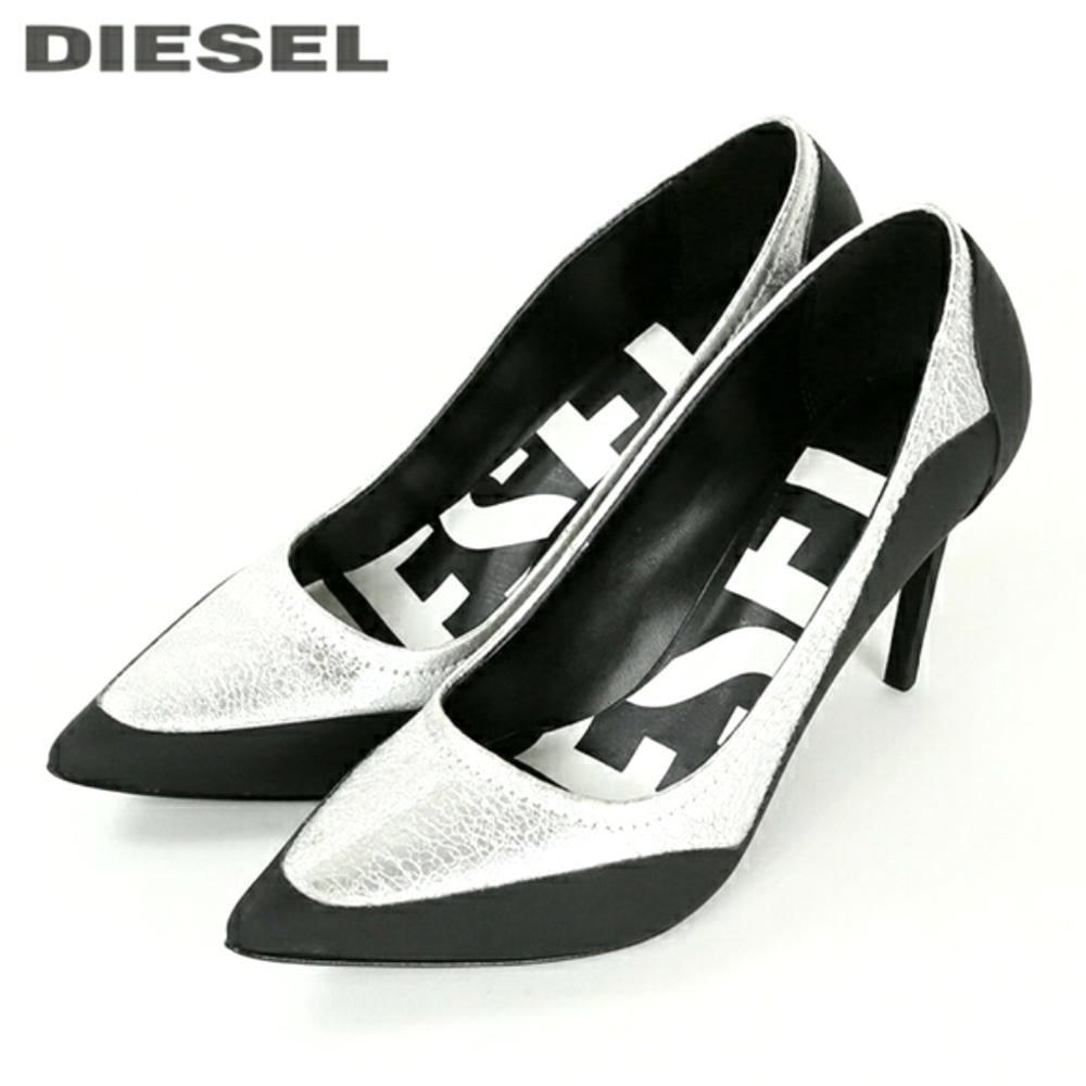 NEW DIESEL D-SLANTY HH HIGH HEEL SHOES SZ 7 *RARE* - Picture 1 of 4
